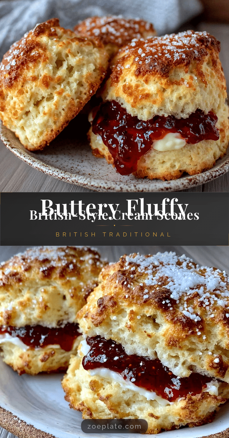 British-style cream scones recipe