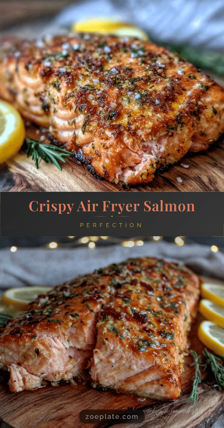 crispy air fryer salmon recipe
