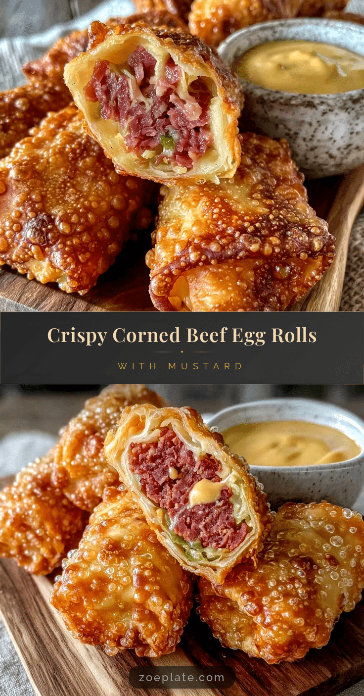 crispy corned beef egg rolls recipe