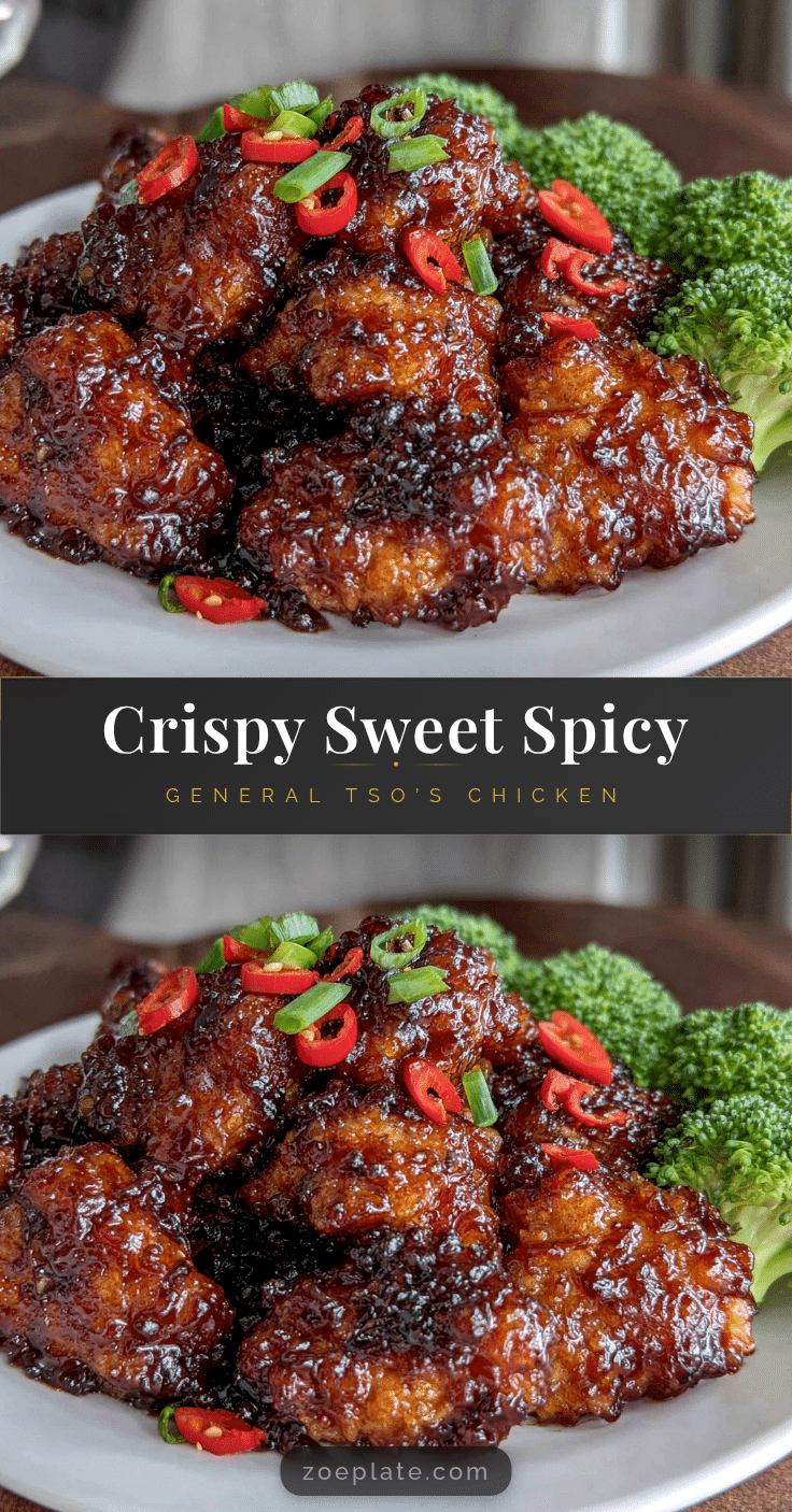 Crispy General Tso’s Chicken recipe