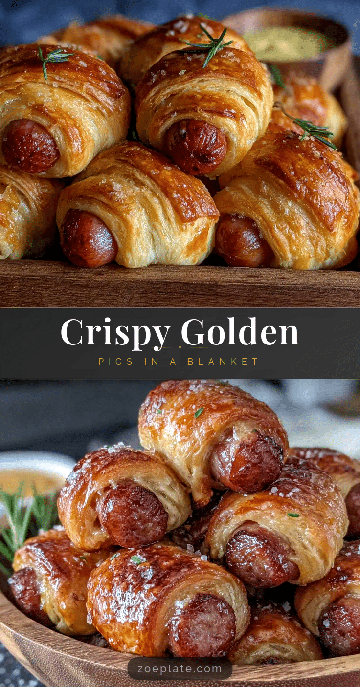 crispy golden pigs in a blanket recipe recipe