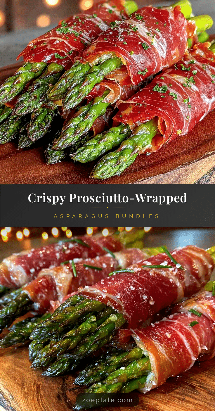crispy prosciutto-wrapped asparagus bundles recipe