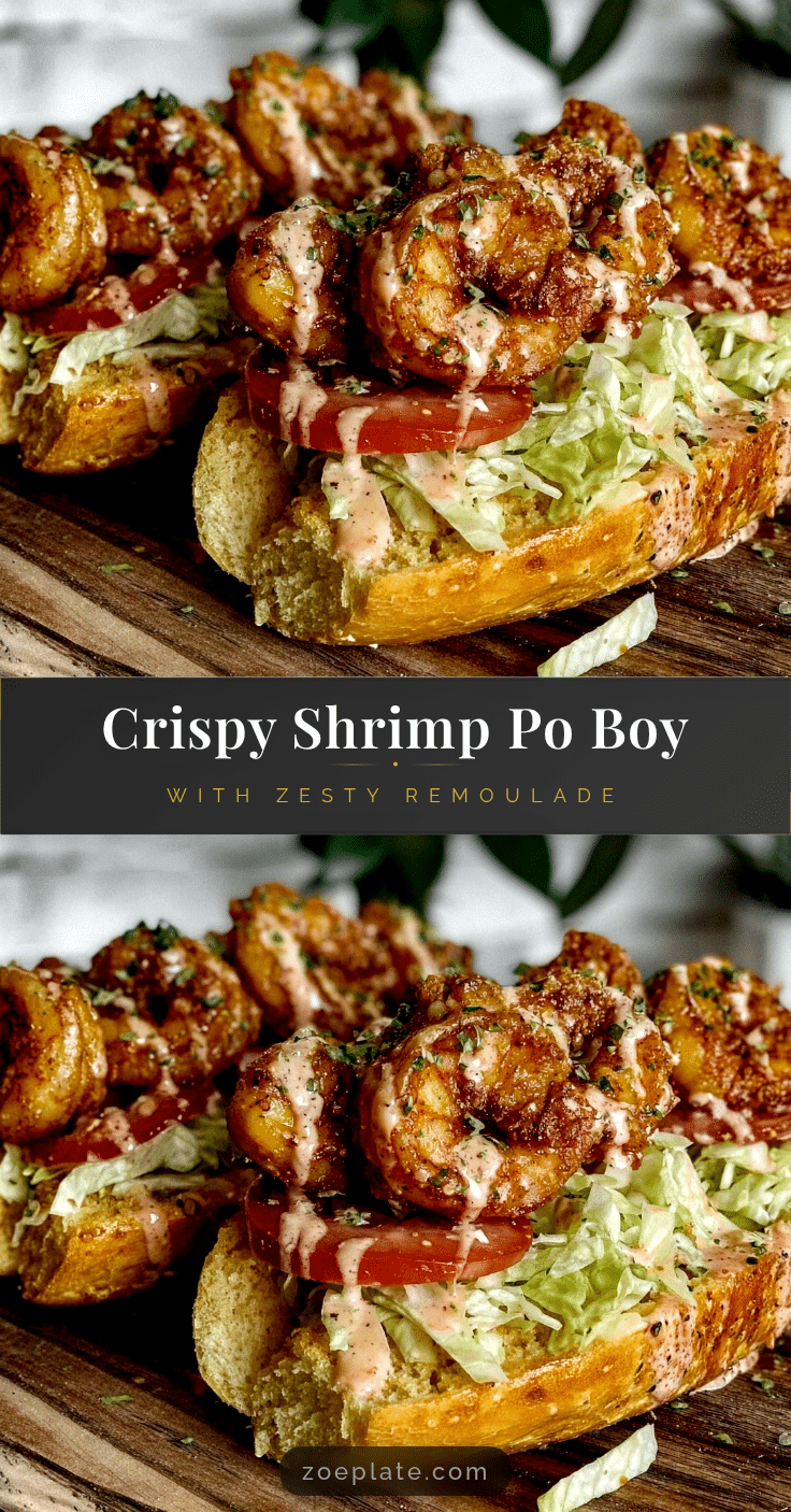 crispy shrimp po boy sandwich recipe