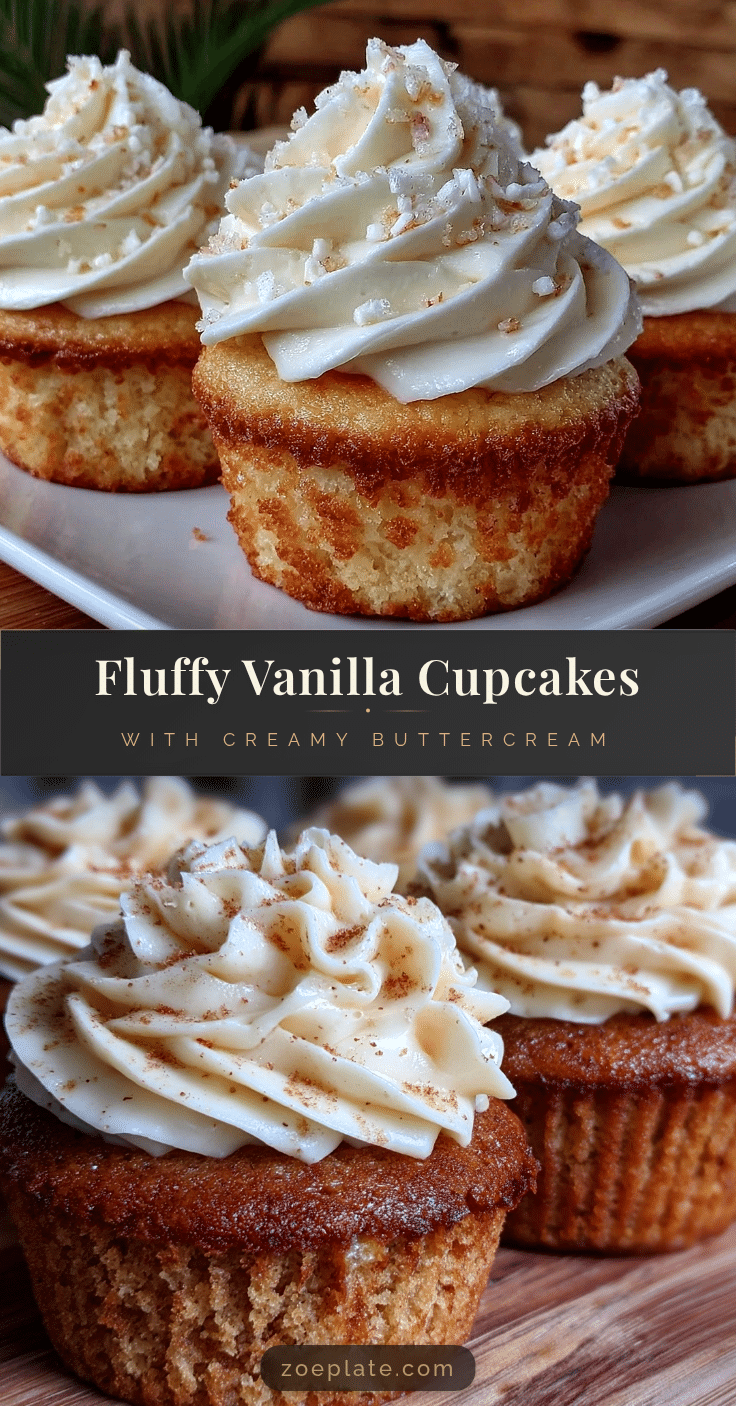 fluffy vanilla cupcakes recipe