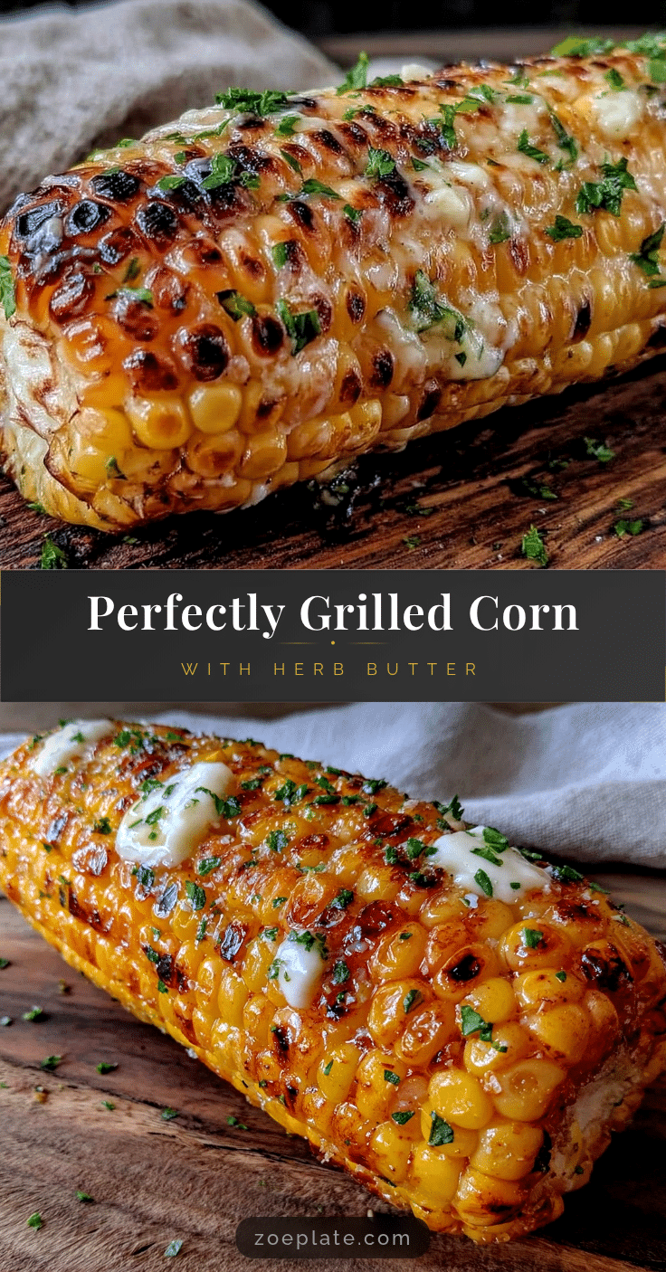 grilled corn on the cob with herb butter recipe