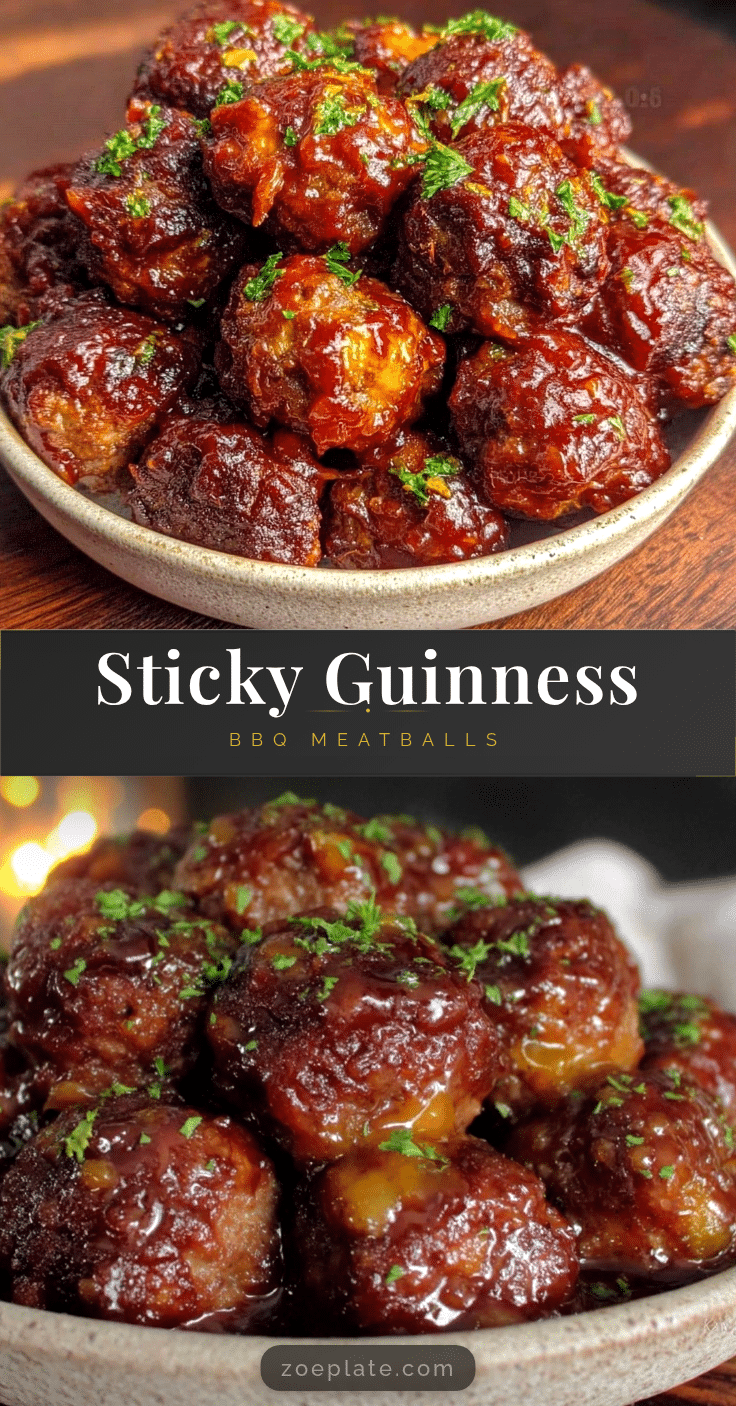 Guinness BBQ meatballs recipe