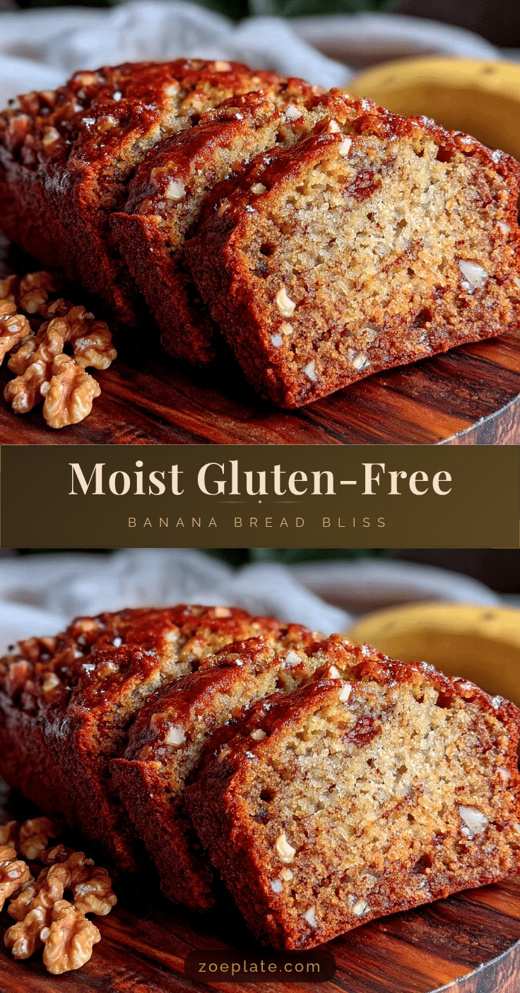 moist gluten-free banana bread recipe