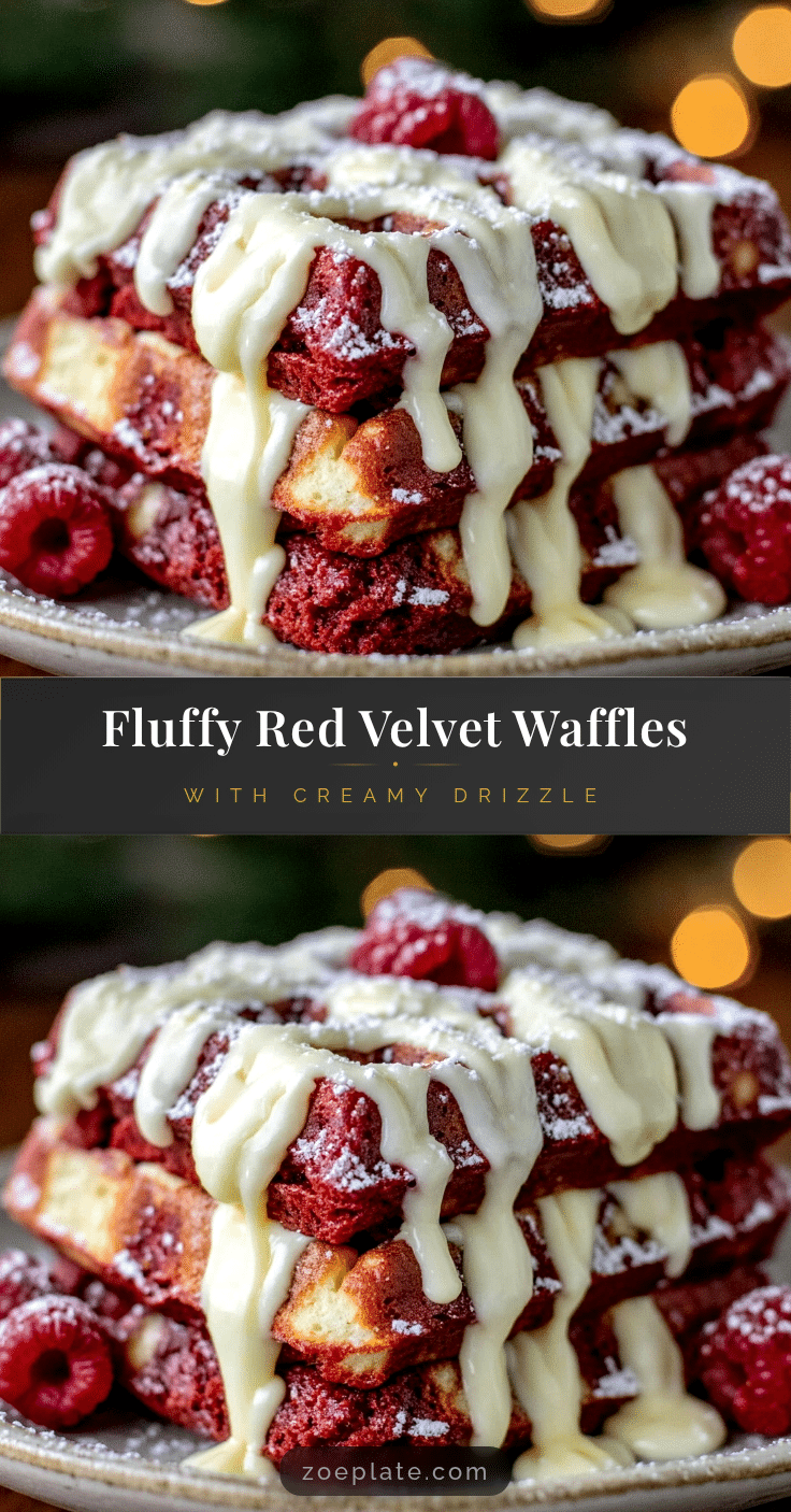 red velvet waffles recipe