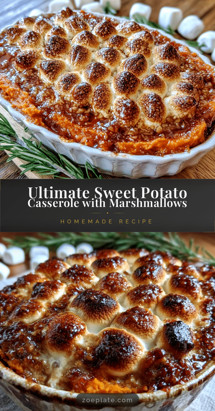 sweet potato casserole with toasted marshmallows recipe