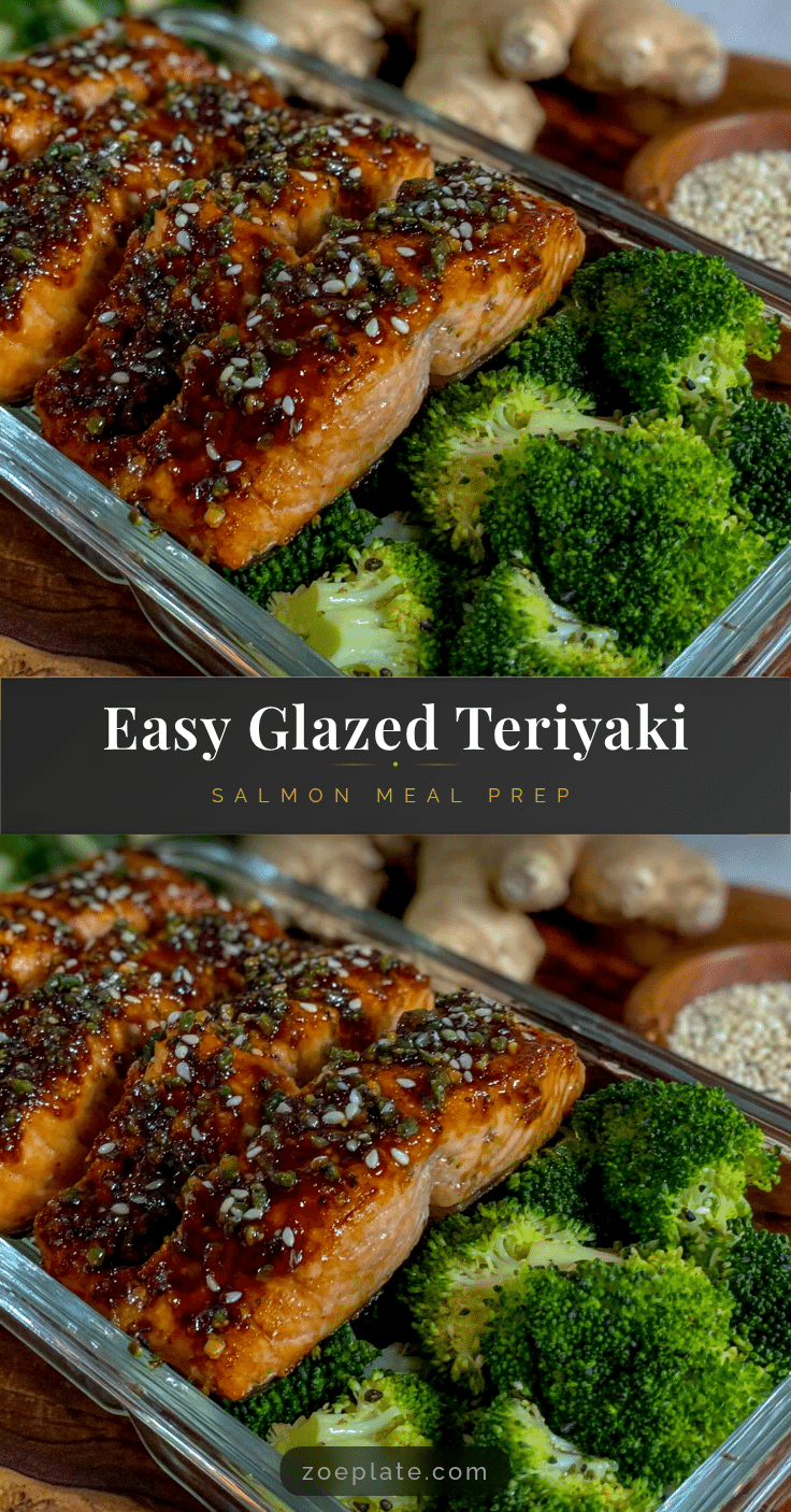 teriyaki salmon meal prep recipe