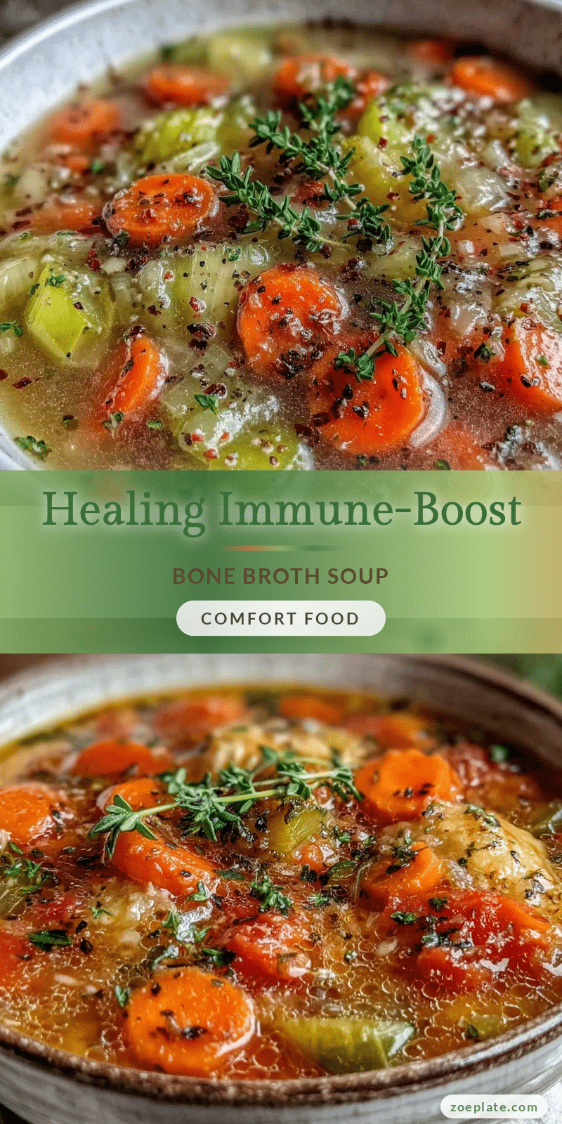 bone broth soup recipe