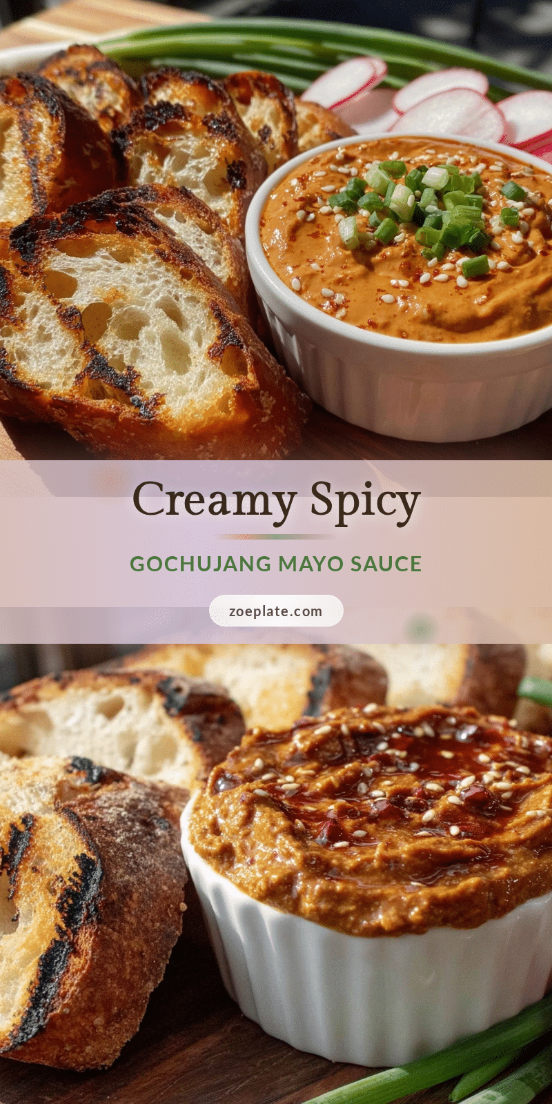 creamy gochujang mayo recipe