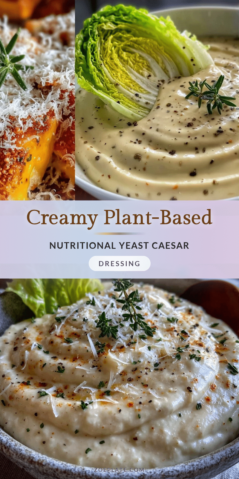 creamy nutritional yeast caesar dressing recipe