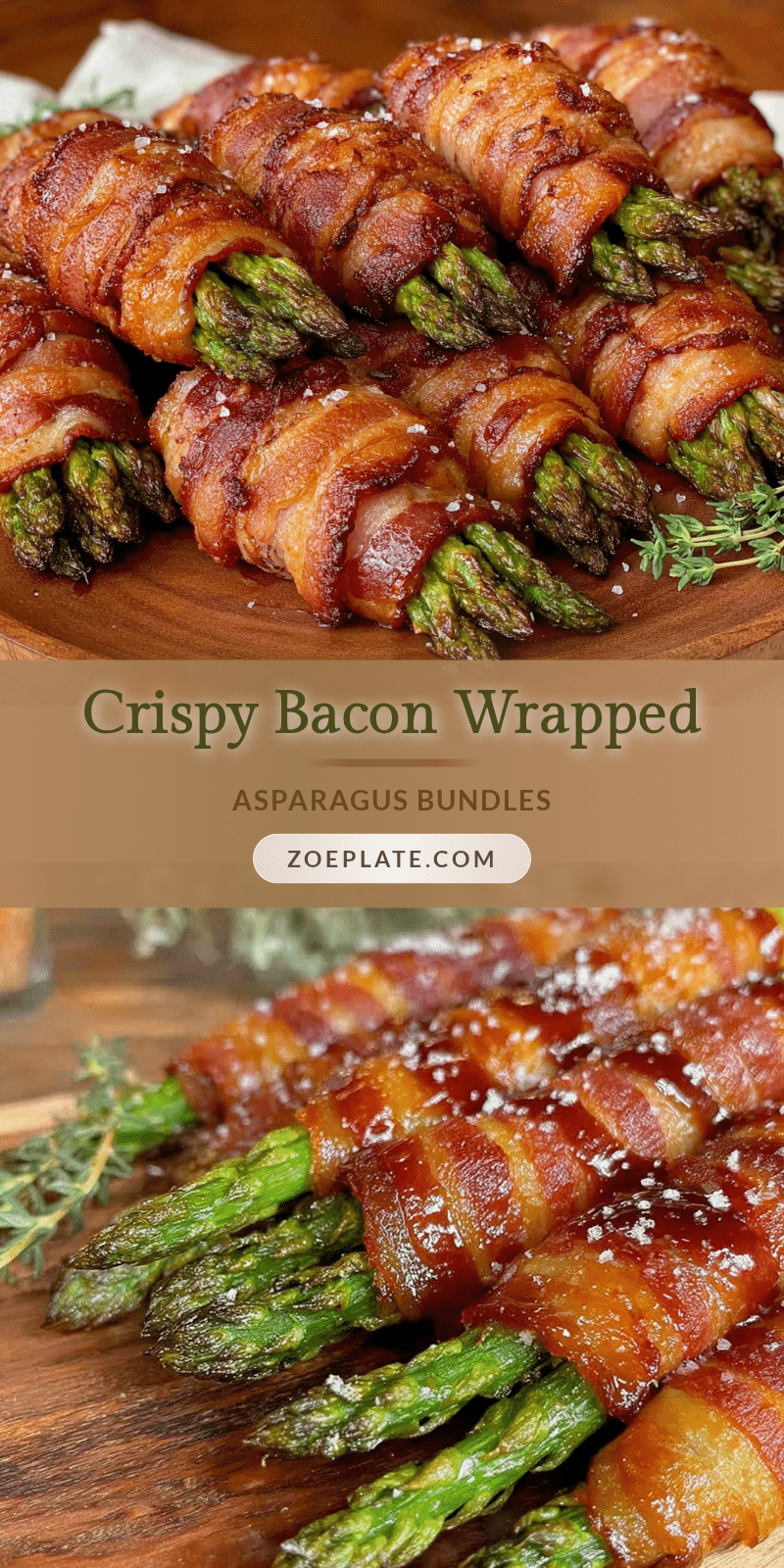 crispy asparagus bacon wrapped bundles recipe