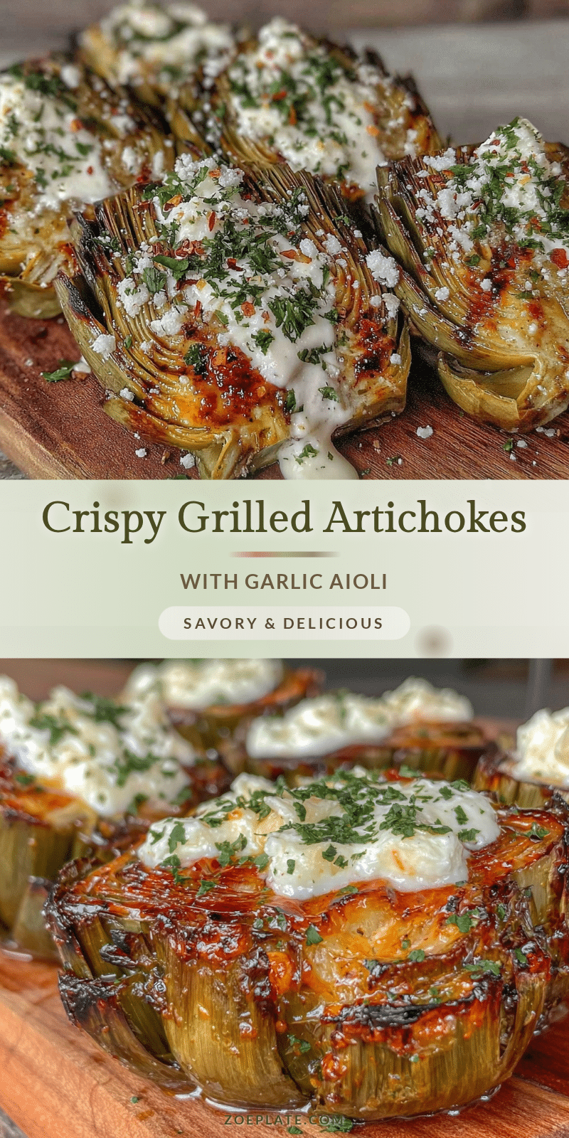 crispy grilled artichokes recipe