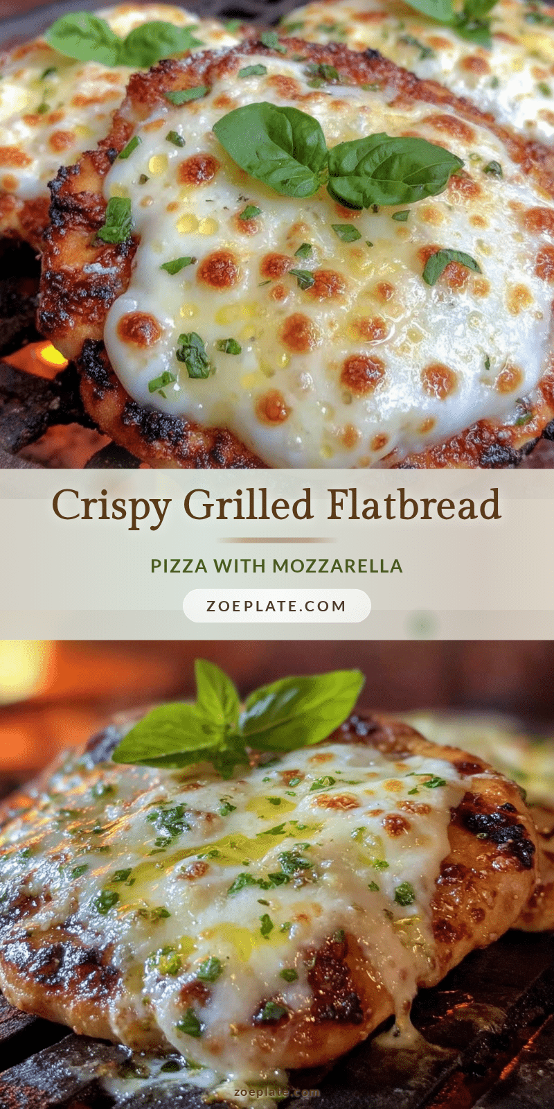 crispy grilled flatbread pizza recipe