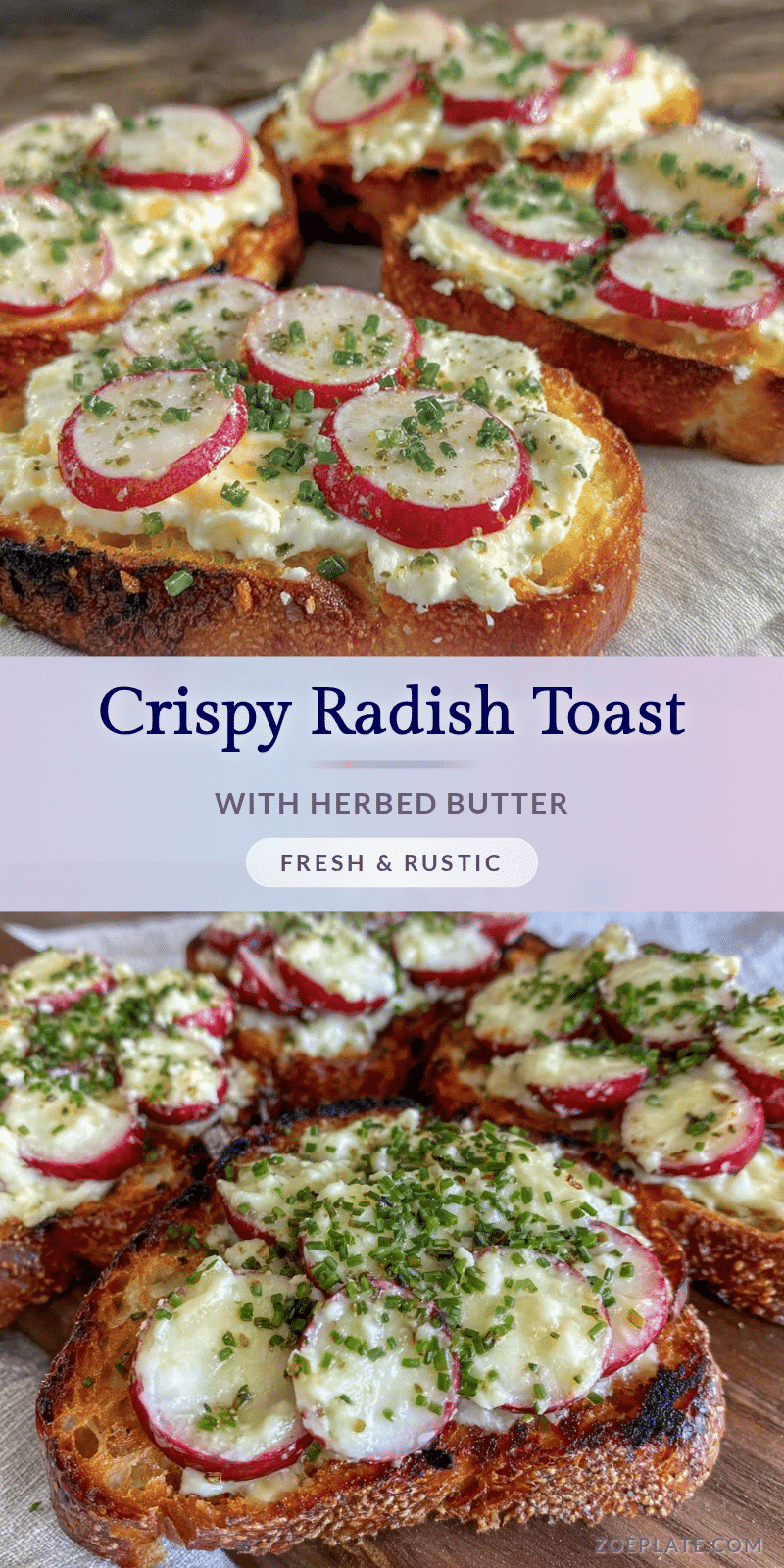 crispy radish toast recipe