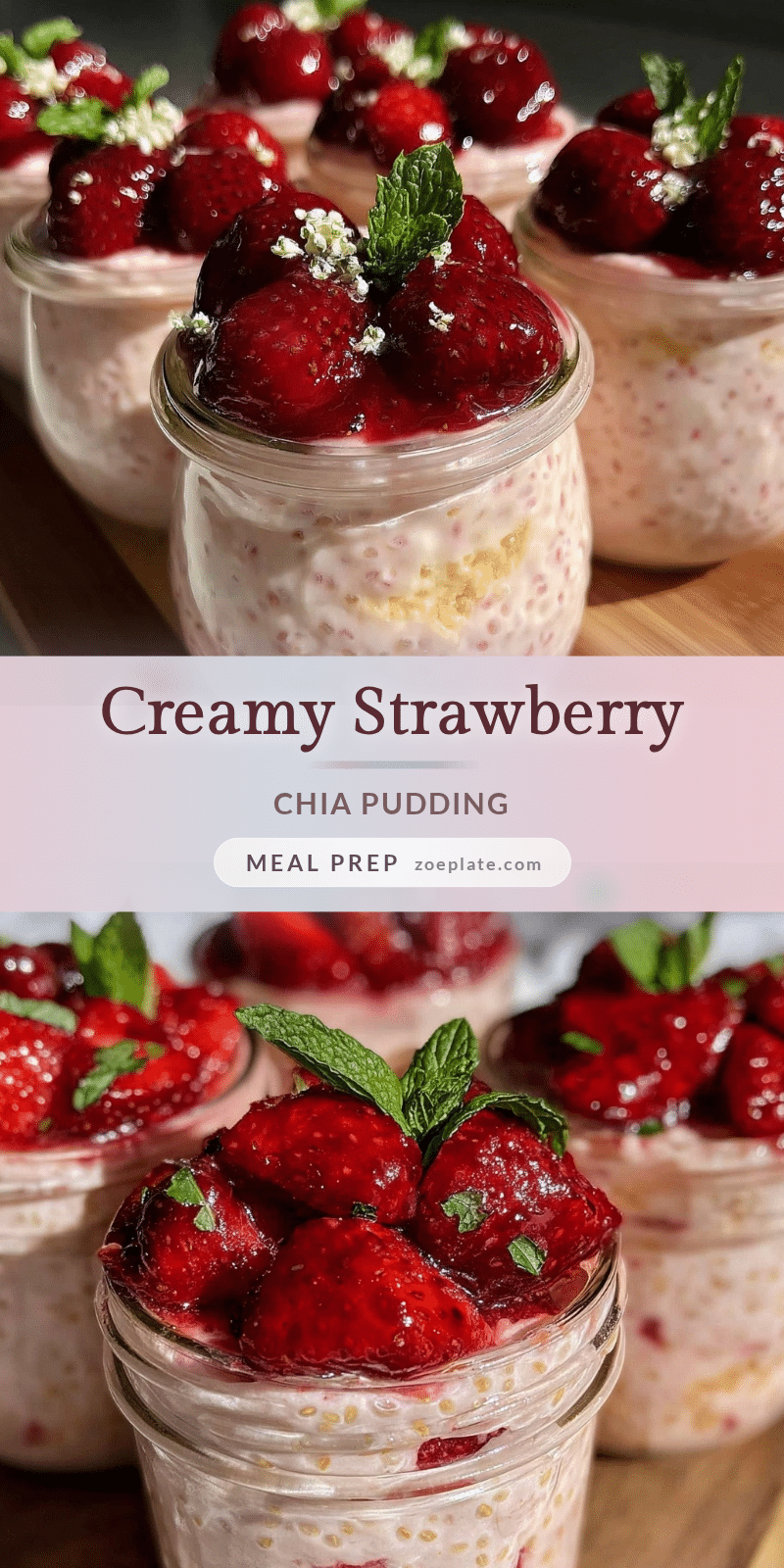 fresh strawberry chia pudding recipe
