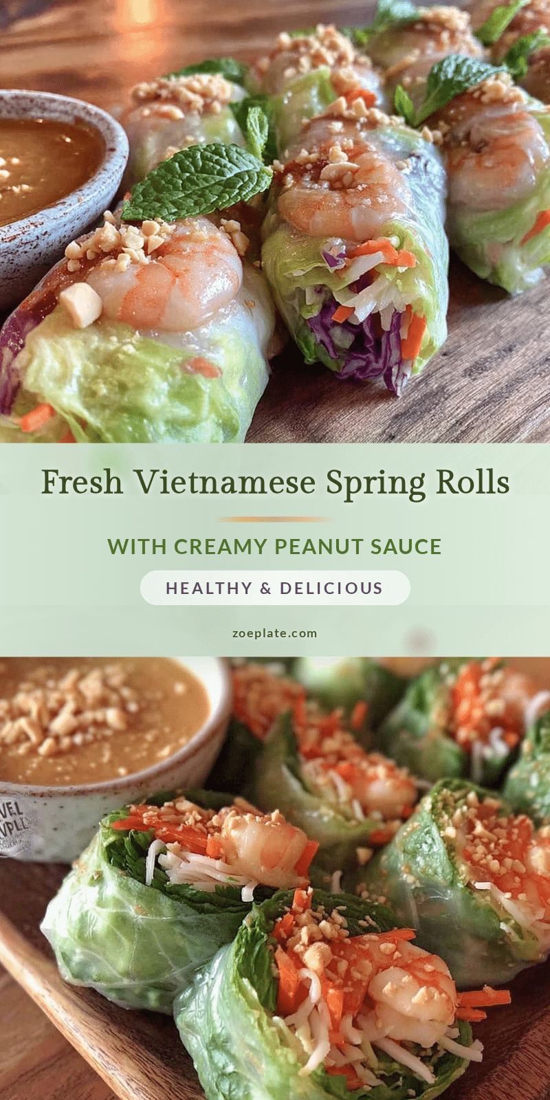fresh vietnamese spring rolls recipe