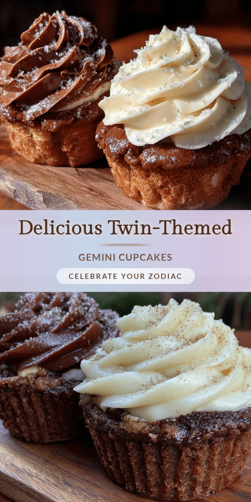 Gemini birthday cupcakes recipe
