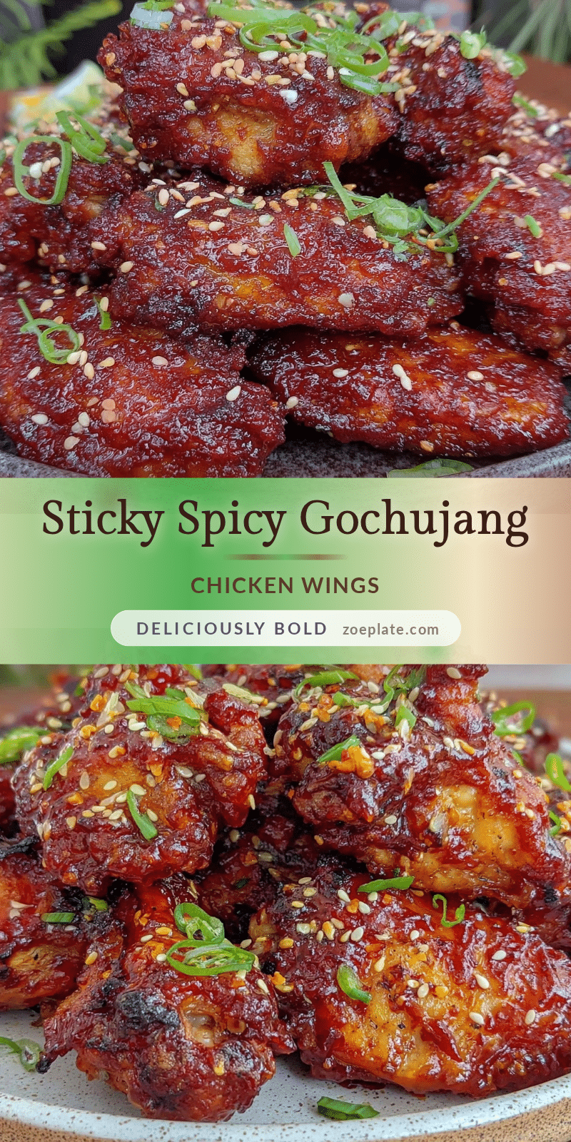 gochujang chicken wings recipe