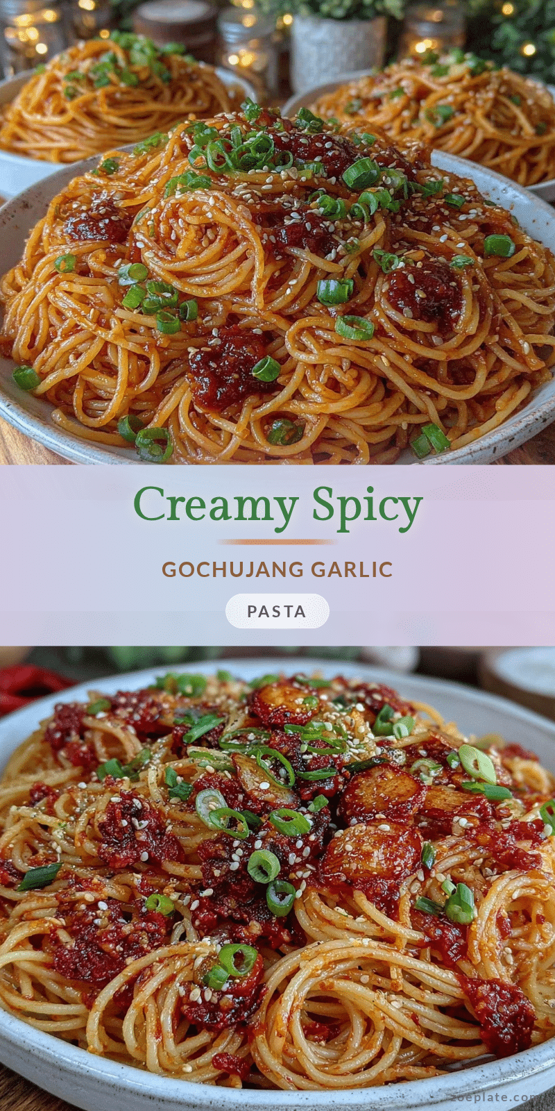 gochujang pasta recipe recipe