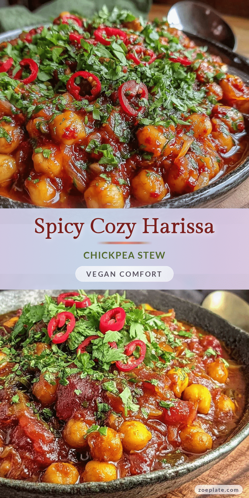 harissa chickpea stew recipe