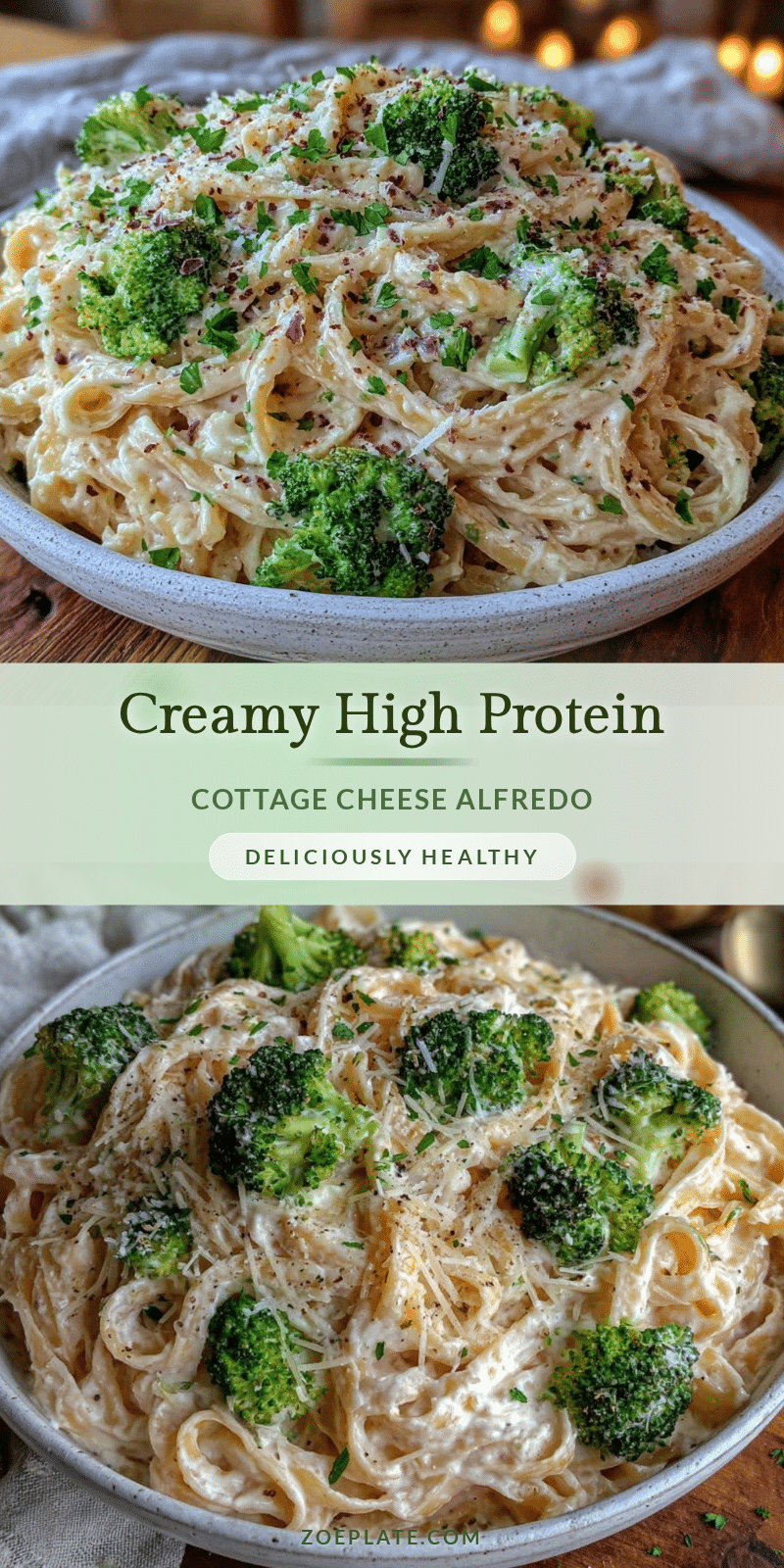 healthy cottage cheese alfredo sauce recipe