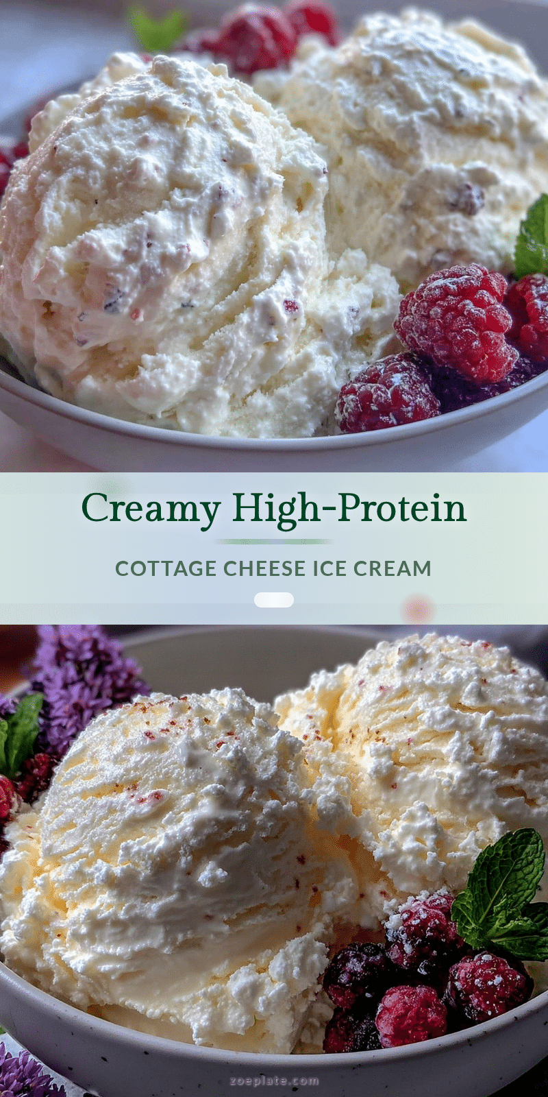 healthy cottage cheese ice cream recipe