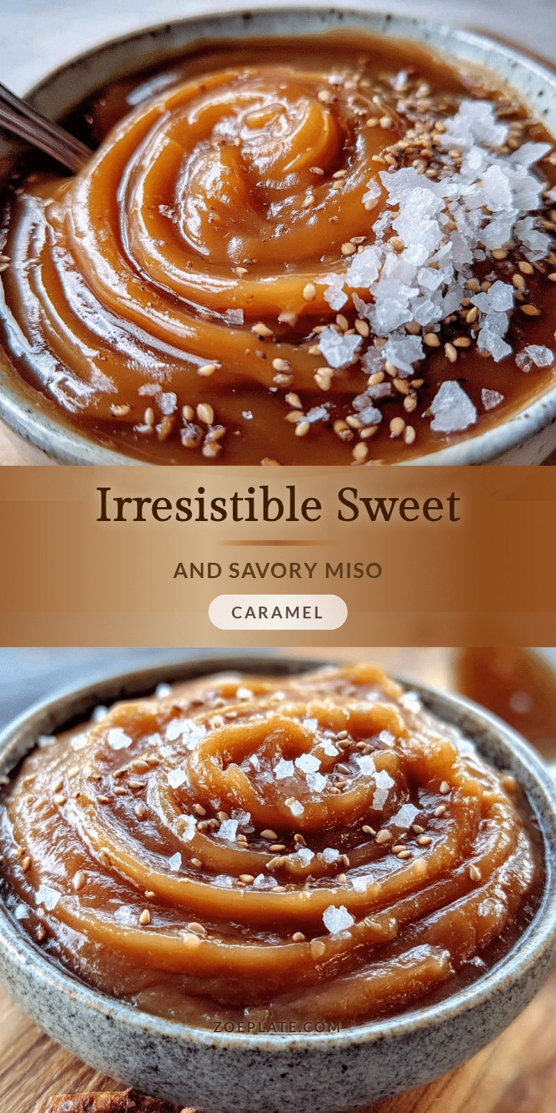 savory miso caramel sauce recipe