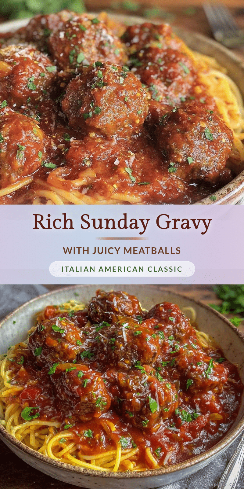 classic sunday gravy meatballs recipe