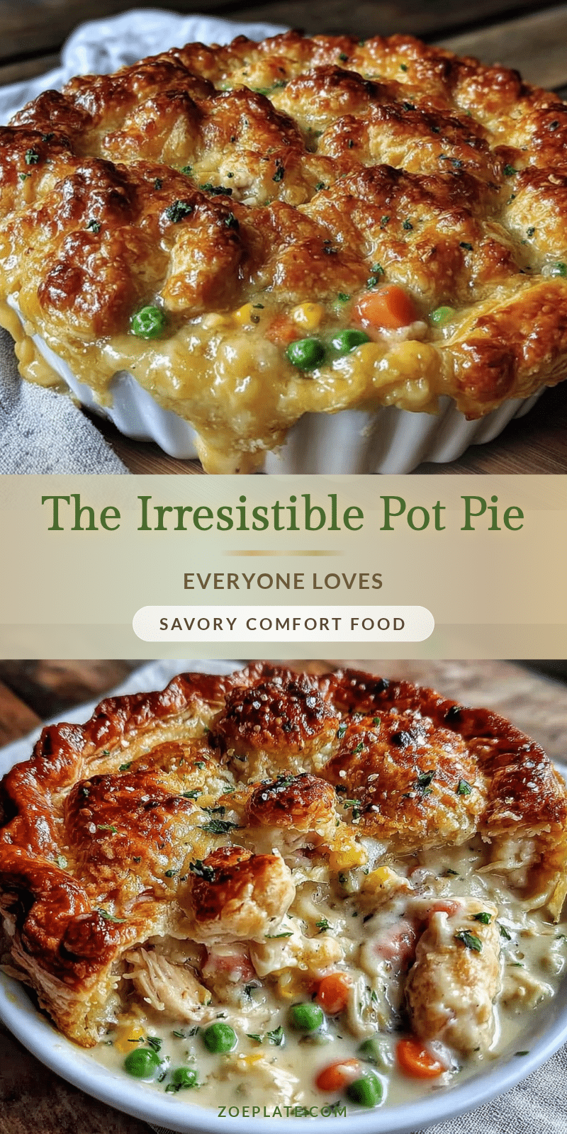 comforting pot pie recipe recipe