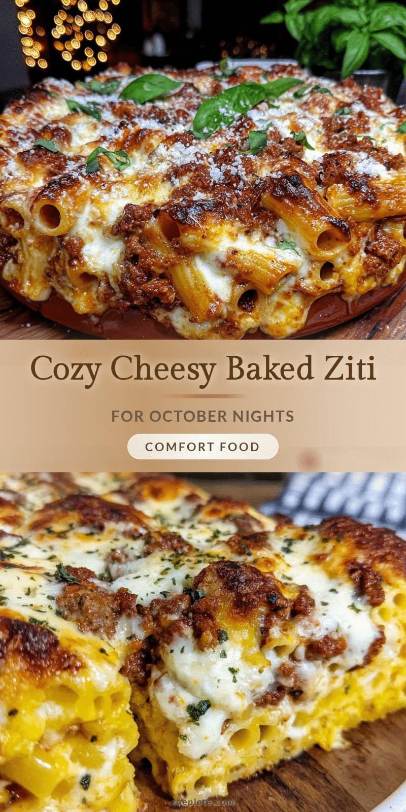 cozy baked ziti recipe recipe
