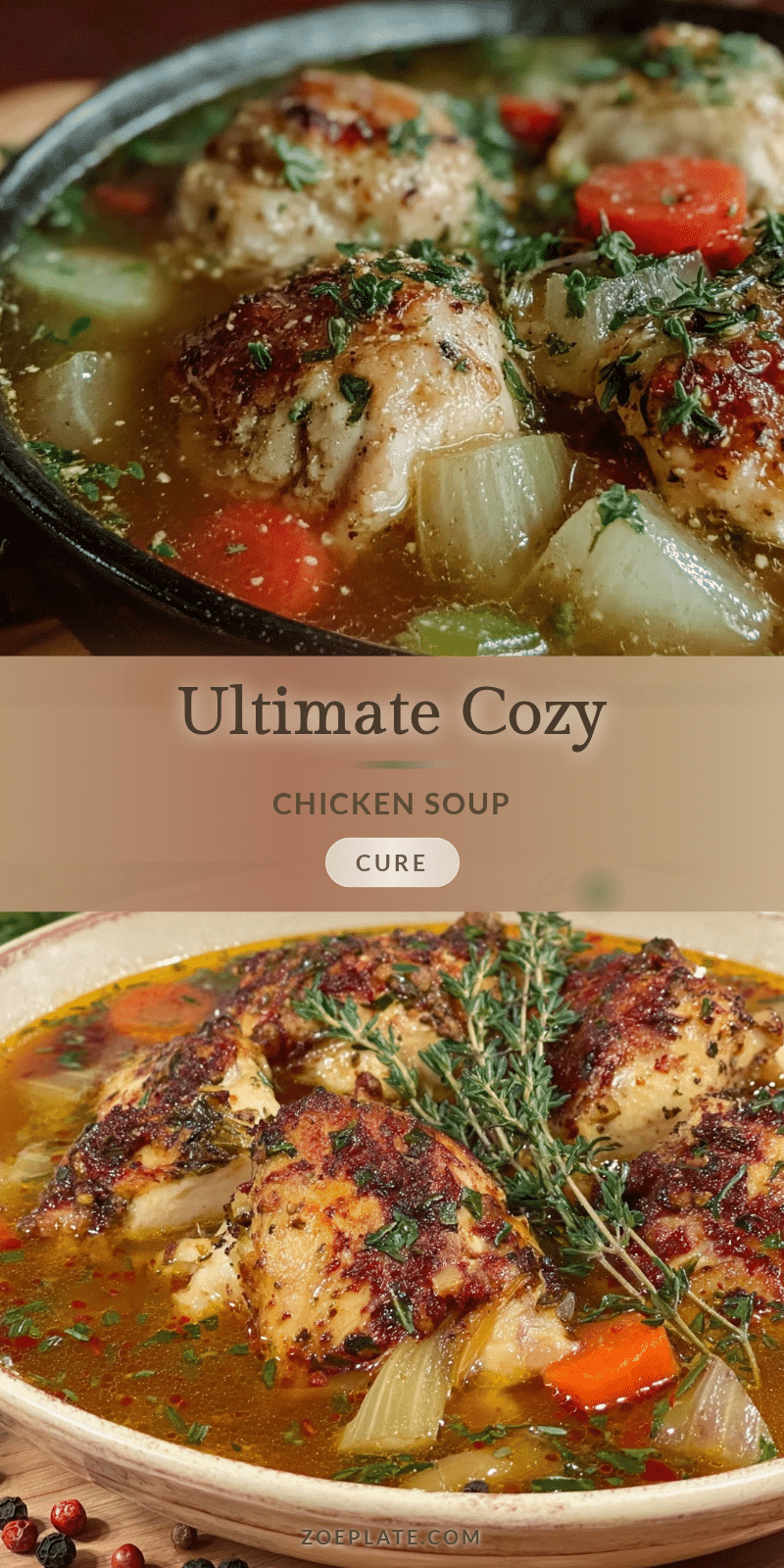 cozy chicken soup recipe recipe