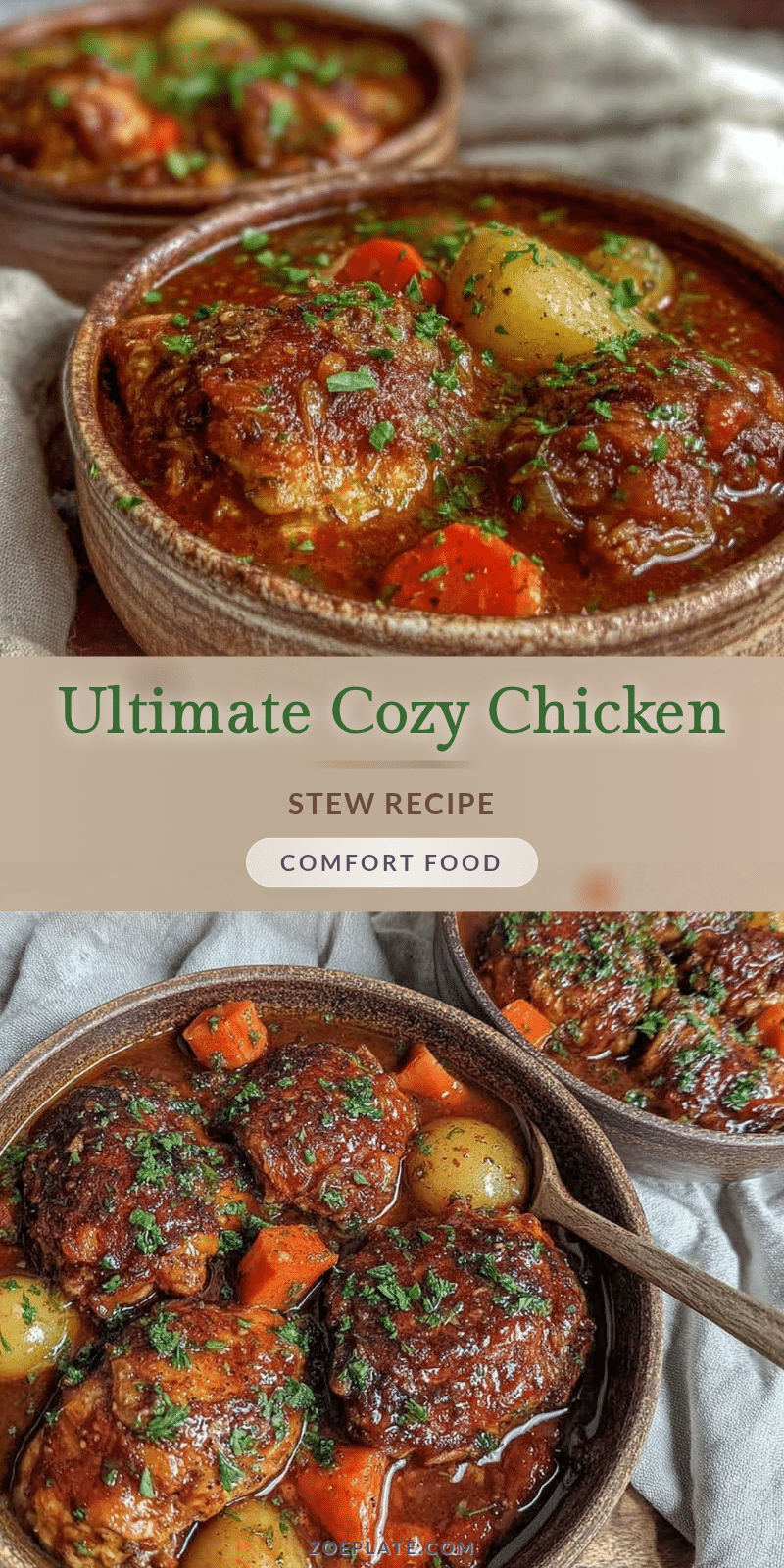cozy chicken stew recipe recipe