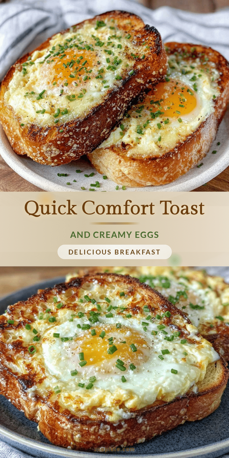 cozy toast and creamy eggs recipe recipe