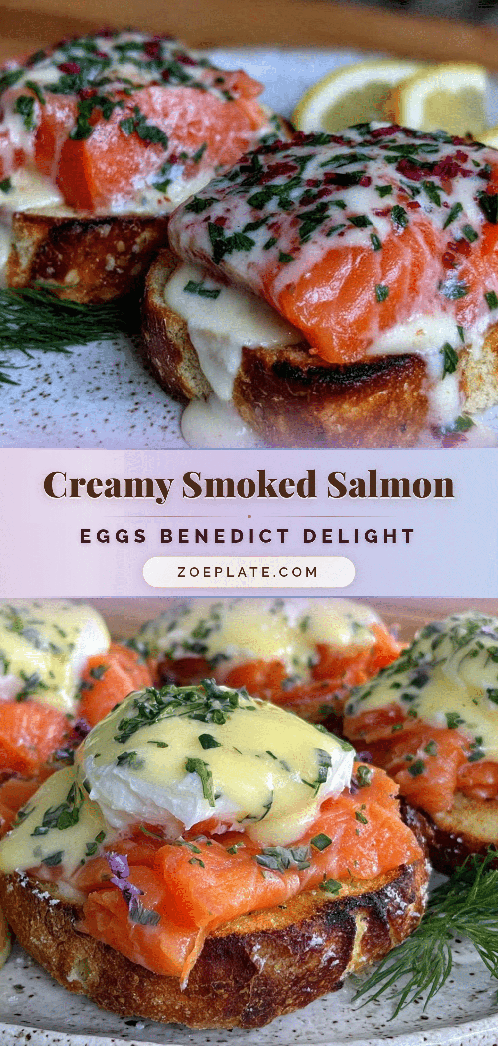 creamy smoked salmon eggs benedict recipe