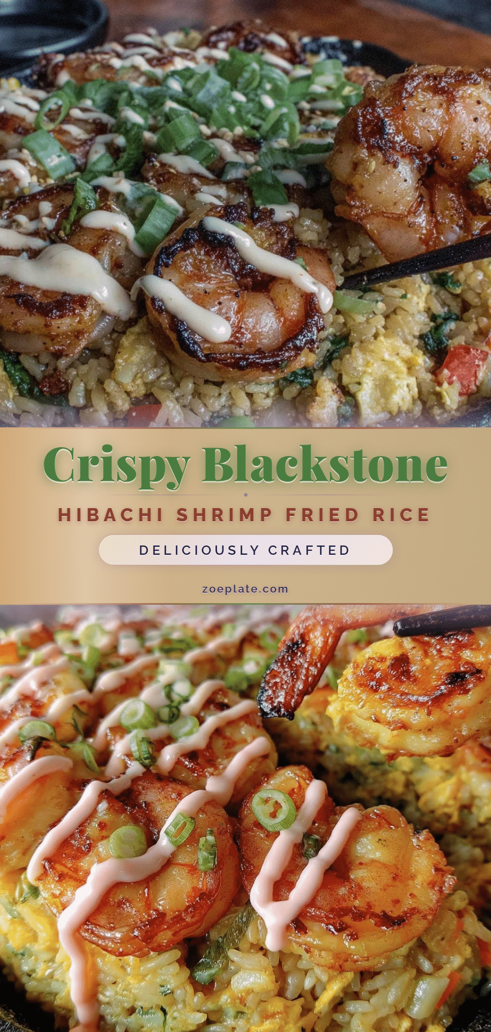 crispy blackstone hibachi shrimp fried rice recipe