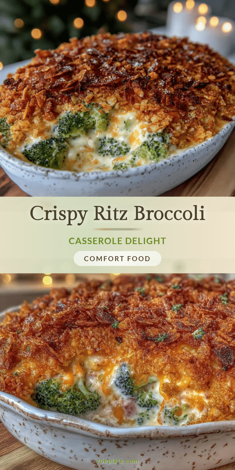crispy broccoli casserole recipe