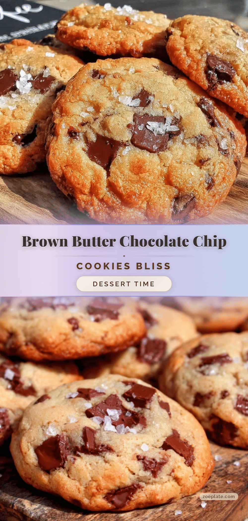 crispy brown butter chocolate chip cookies recipe