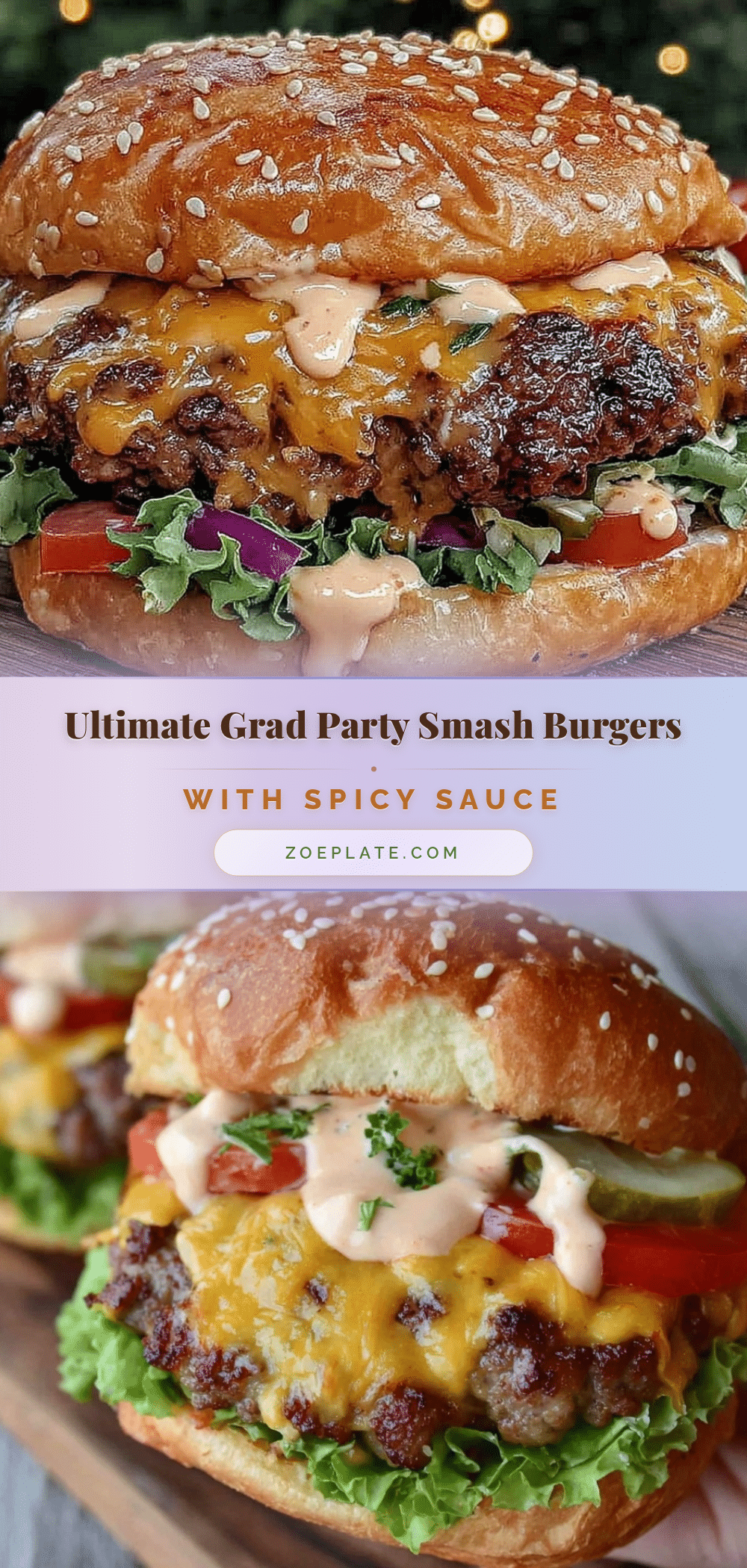crispy grad party smash burgers recipe