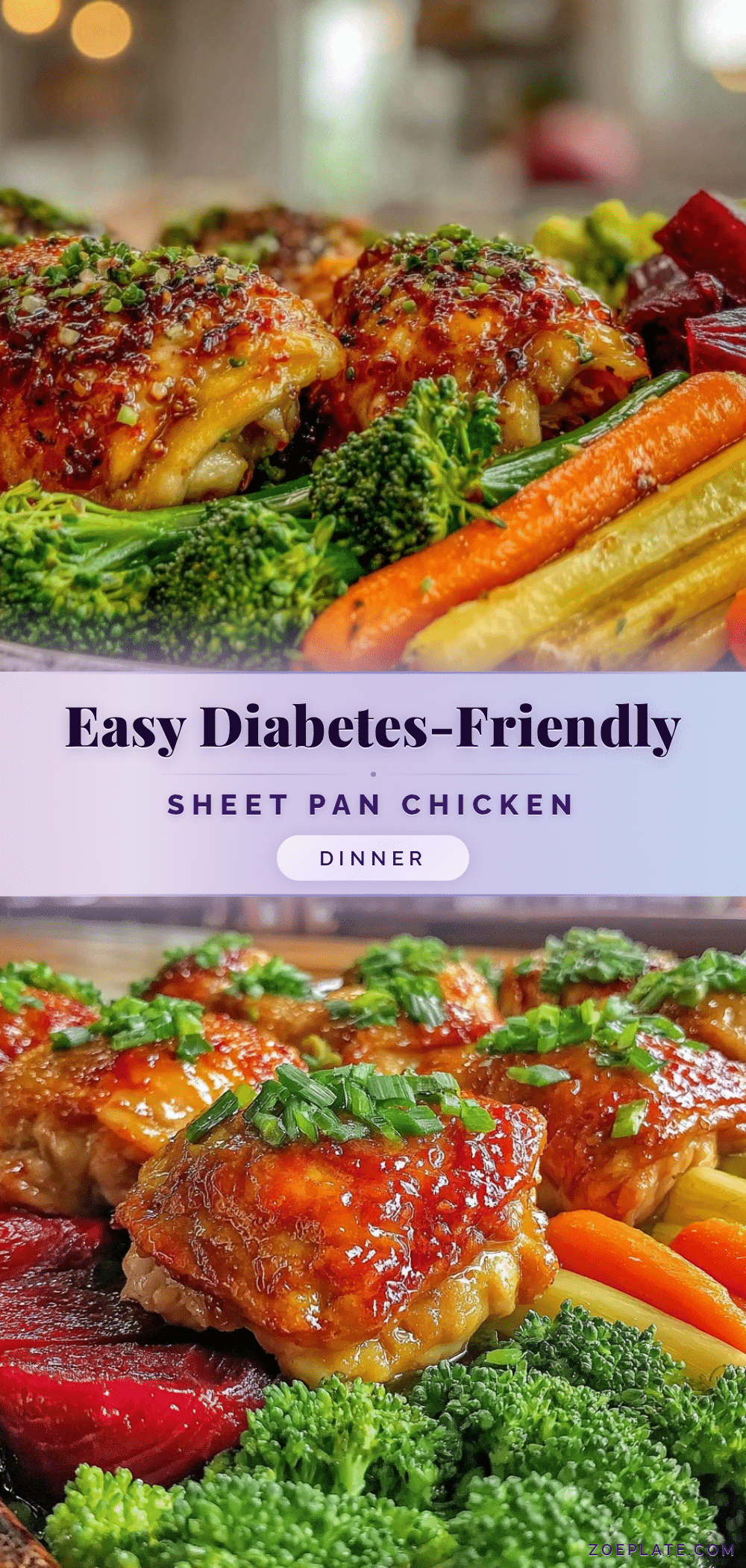 diabetes friendly sheet pan chicken recipe
