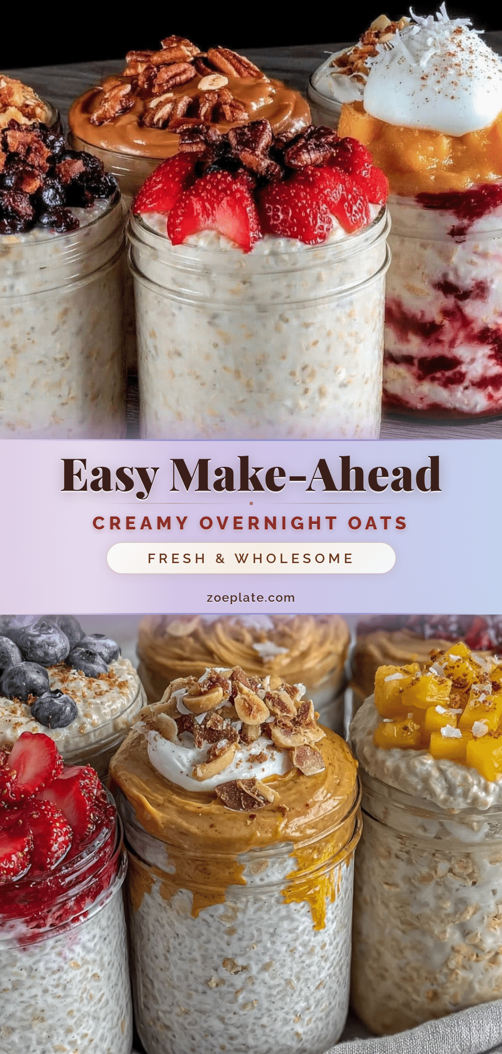 easy make-ahead overnight oats recipe