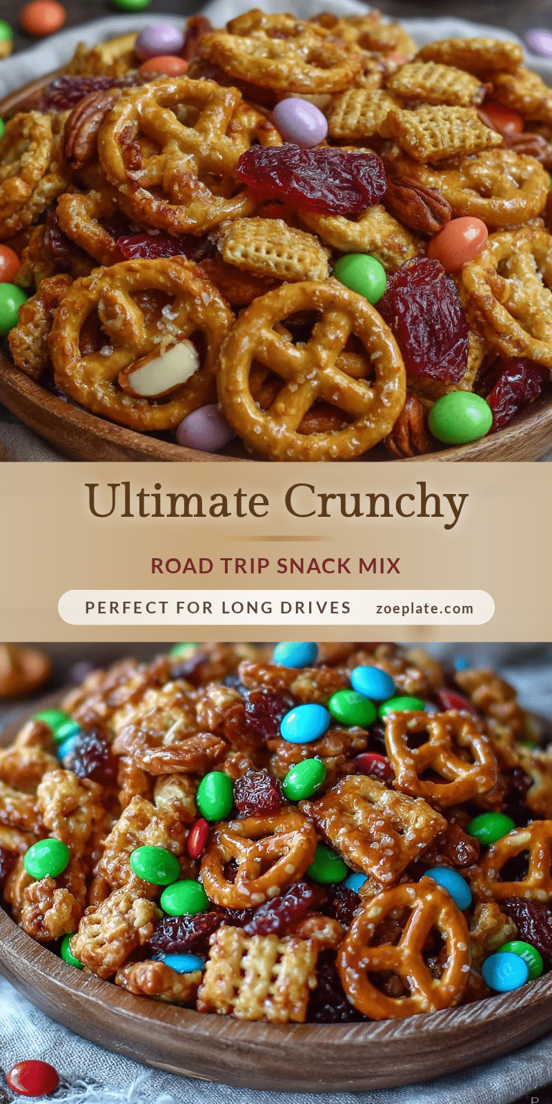 easy road trip snack mix recipe