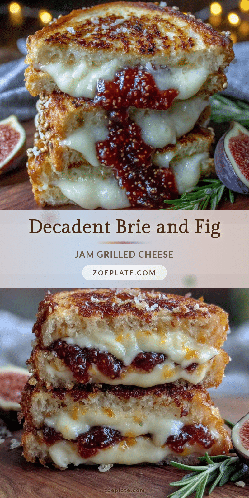 fancy grilled cheese with brie and fig jam recipe