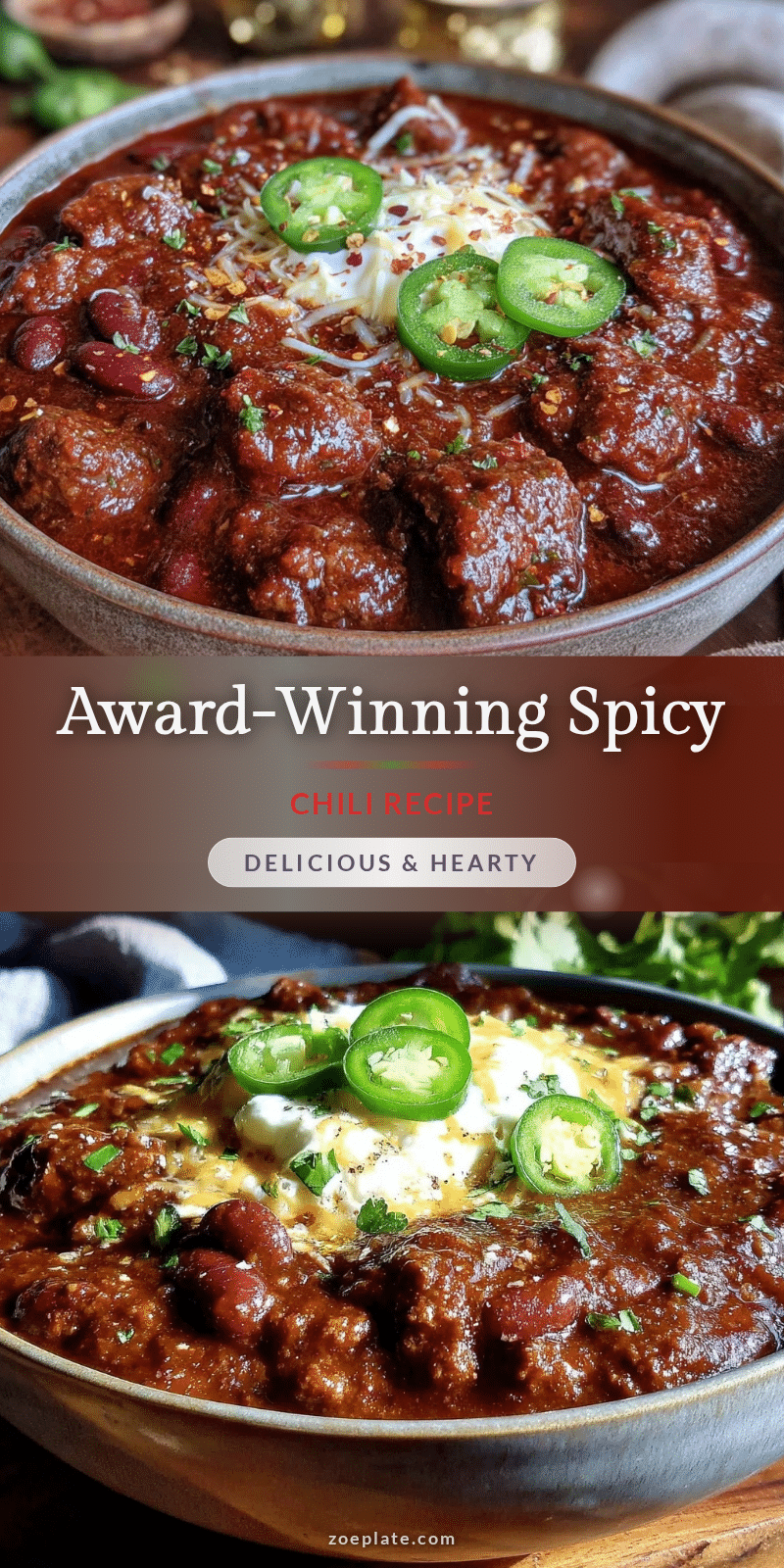 flavorful chili recipe recipe