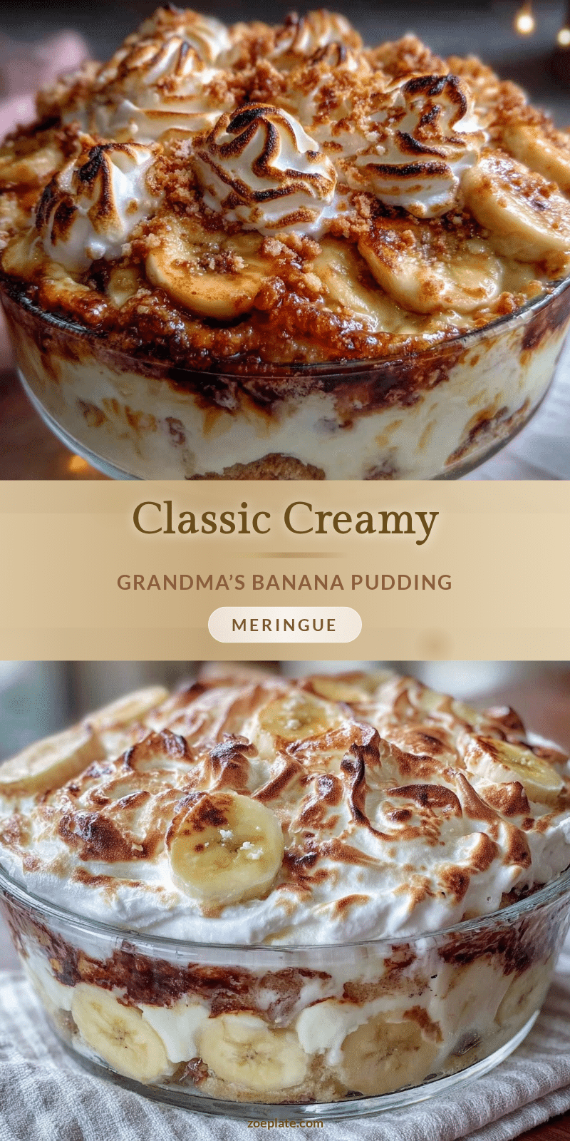 grandma’s banana pudding recipe