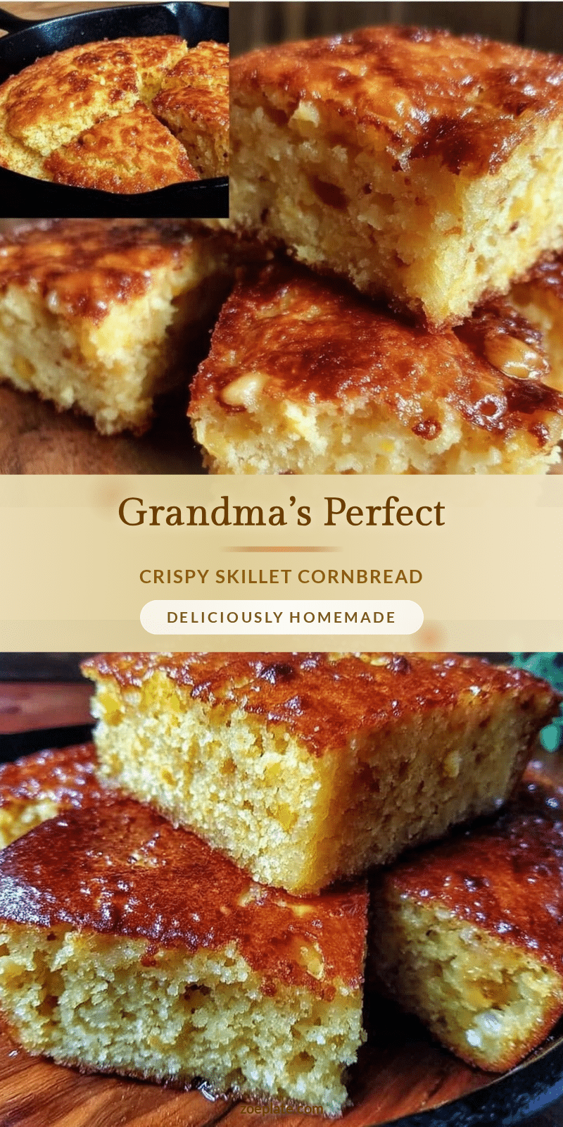 Grandmas skillet cornbread recipe recipe
