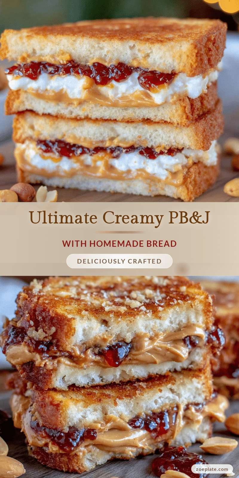 homemade classic pb&j recipe