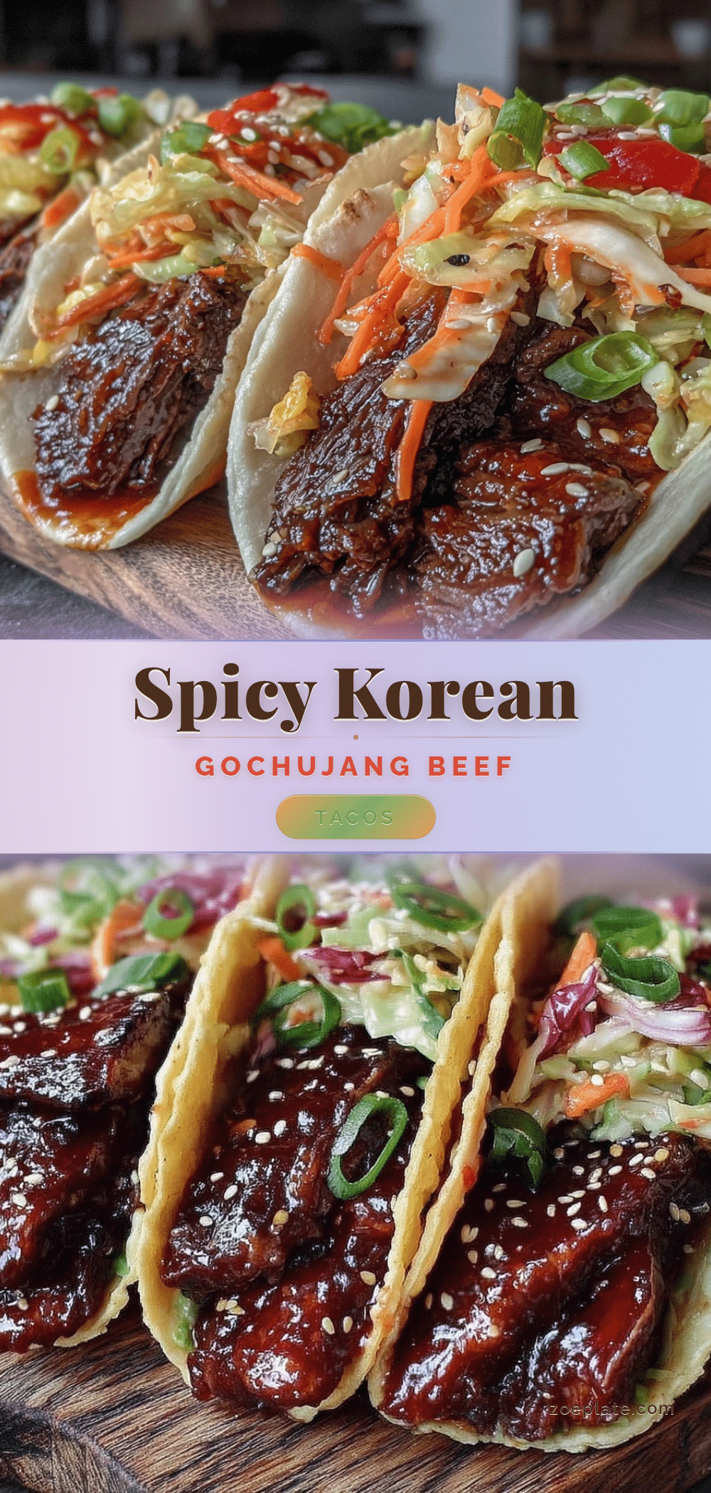 Korean gochujang beef short rib tacos recipe